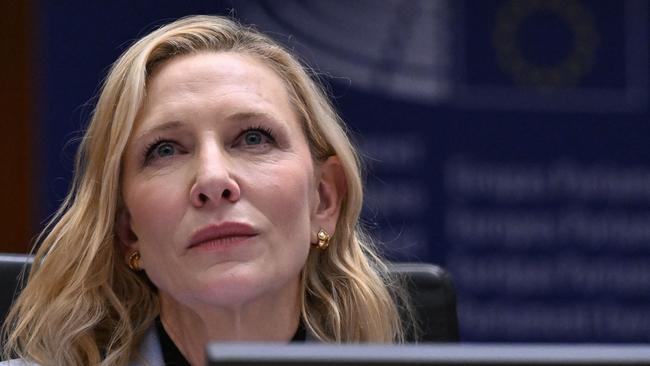 Cate Blanchett says externalisation policies are “harmful”. Picture: AFP