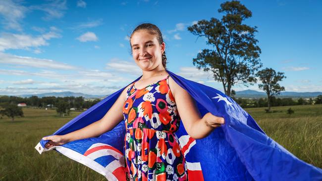 Anzac Day 2018: Georgia Hayward the QLD Legacy Ward | The Courier Mail