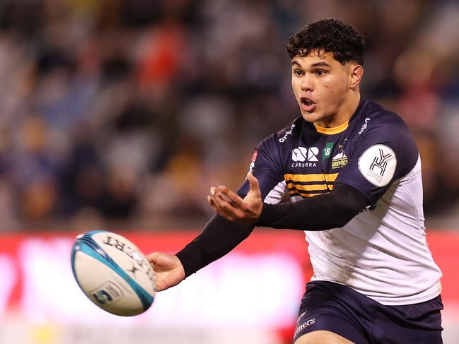 Noah Lolesio of the Brumbies. Picture: Getty Images