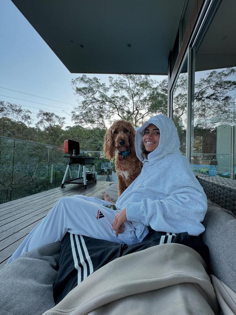 He just wanted to spend time with Fowler. Picture: nathancleary/Instagram