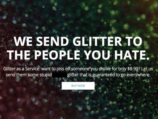 ‘Stupid glitter is guaranteed to go everywhere’