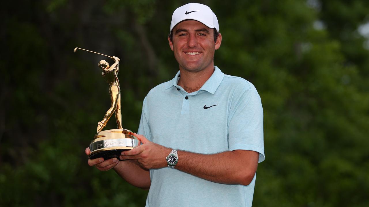 Scottie Scheffler wins Players Championship to match Tiger Woods, Jack ...