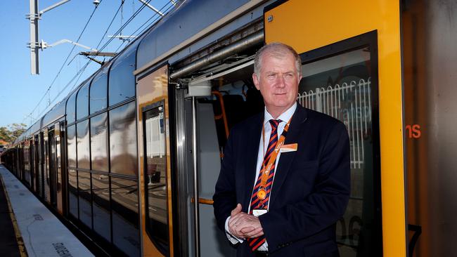 Sydney Trains boss Howard Collins.