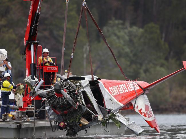 Mr Cousins and his family were tragically killed in the Sydney seaplane crash on New Year’s Eve. Picture: Richard Dobson