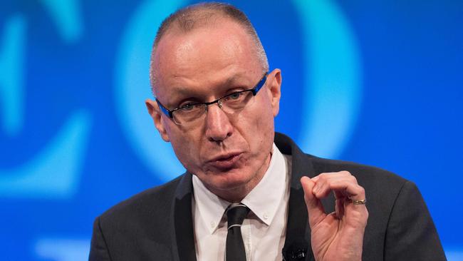 News Corp chief executive Robert Thomson. Picture: AFP​