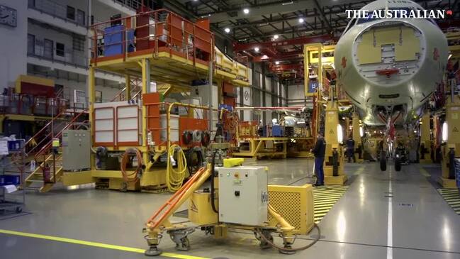 Watch Airbus engineers build a A321XLR at the manufacturer's factory in Hamburg