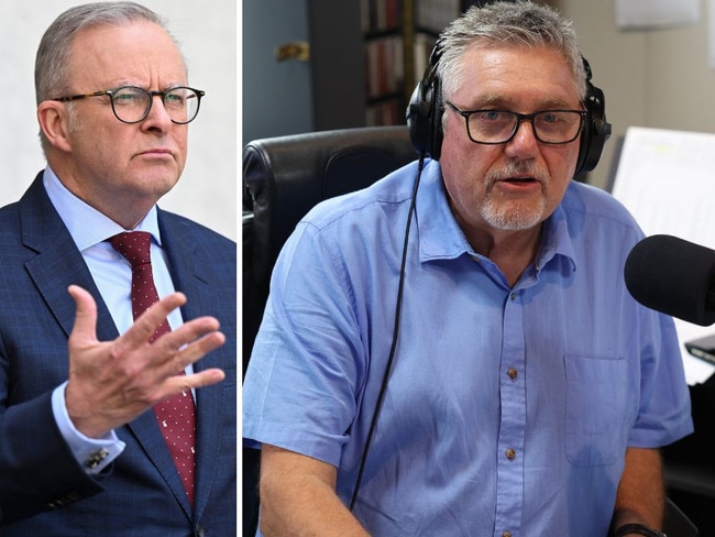 Anthony albanese and ray hadley