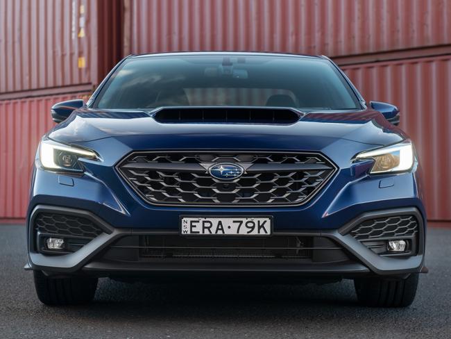 EMBARGO FOR TWAM 03 SEPTEMBER 2022. FEE MAY APPLY.  2022 Subaru WRX - RS sedan. Photo Narrative Post/Matthias Engesser Source: Supplied