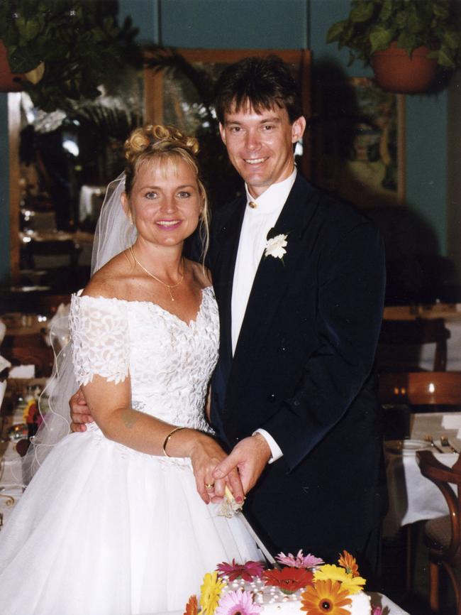 Colin Forsyth and Shelly Lange were married in Hervey Bay on April 9, 2000.