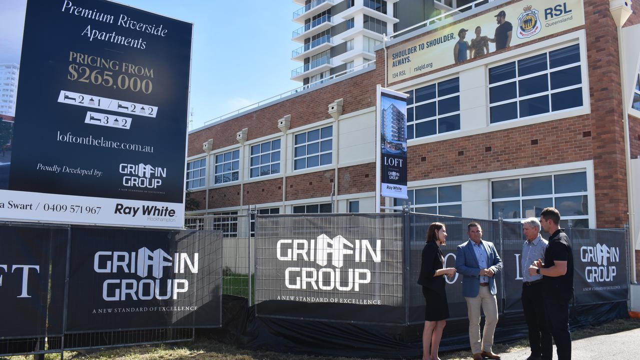 Left to right: Jacinta Swart, David Bell, Brian Griffin, Riley Griffin