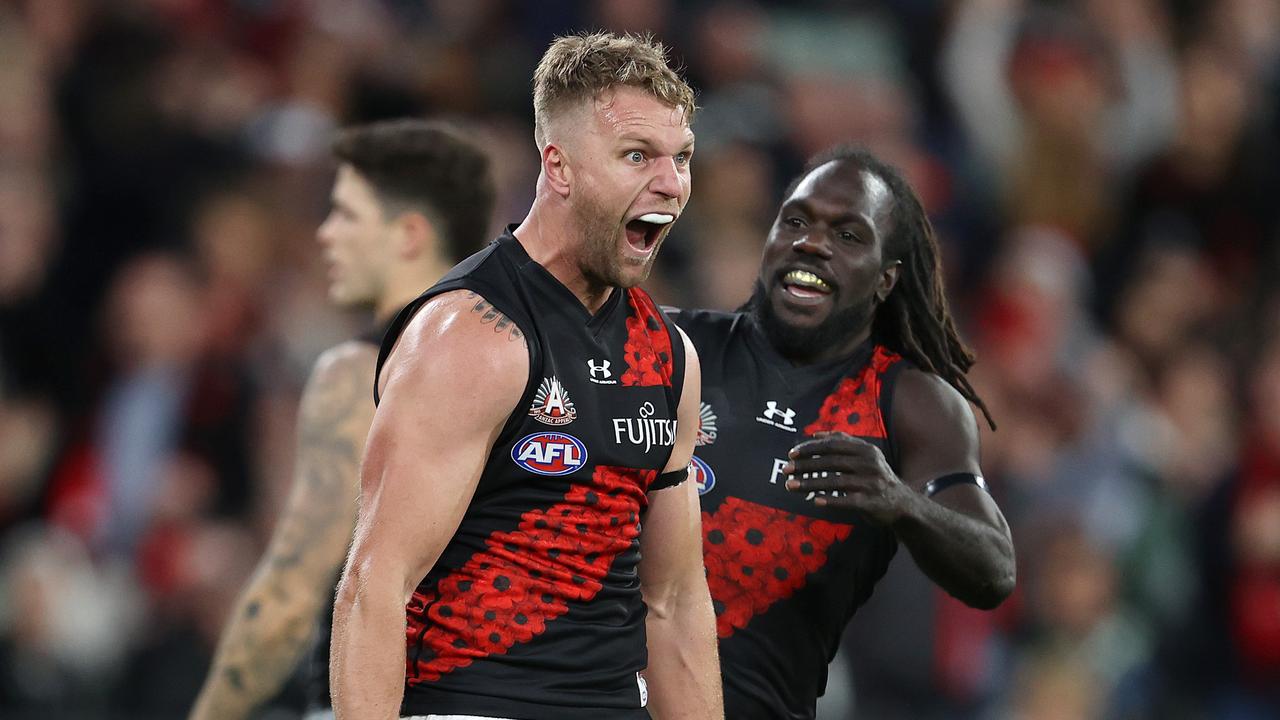 Jake Stringer‘s Bombers have been a revelation in 2021. Picture: Michael Klein