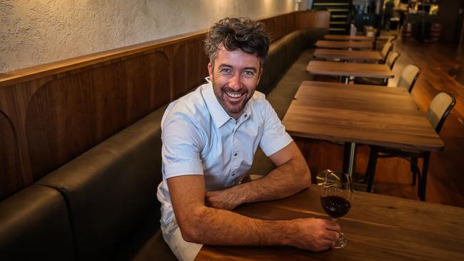 Chef Tom Tilbury at the newly renovated Press Food and Wine. Picture: Tom Huntley