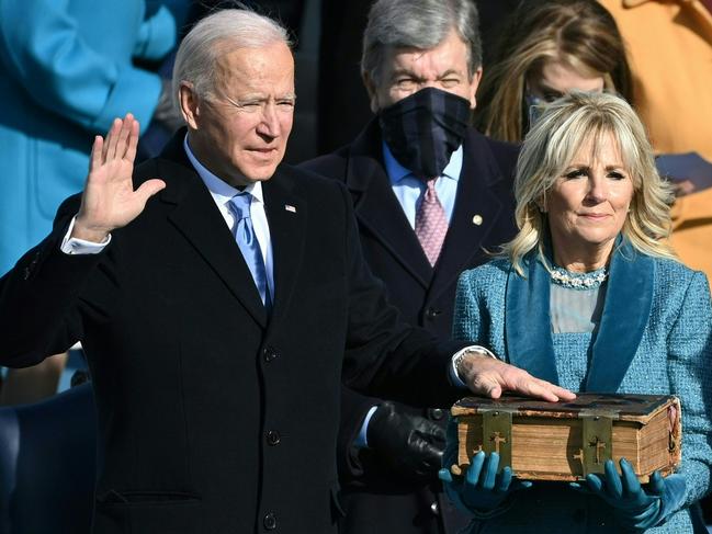 Joe Biden has become America’s 46th President. Picture: AFP