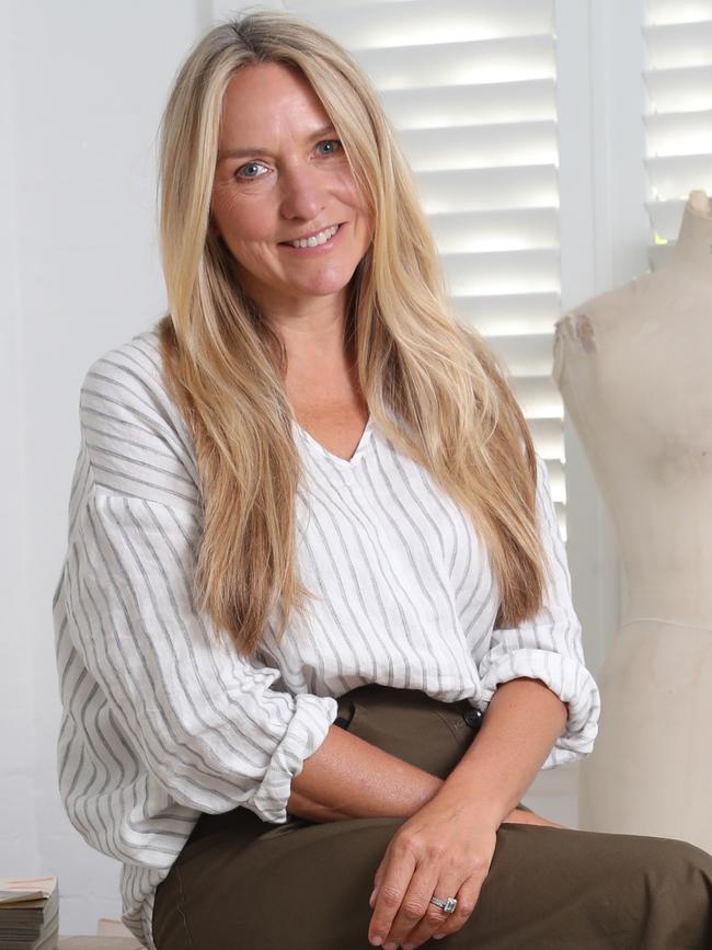 Fashion designer Collette Dinnigan. Picture: David Swift