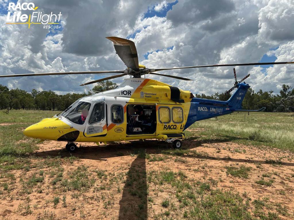 Trapped Man Flown From Flood-isolated Farm After Western Downs Quad ...