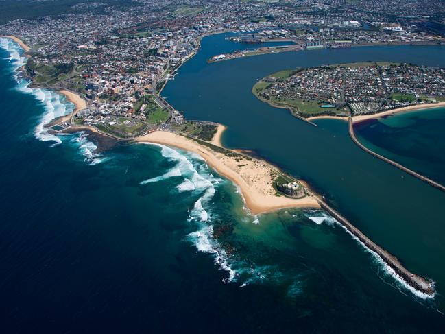 Supplied image from the Port of Newcastle.  Aerial from South-East.