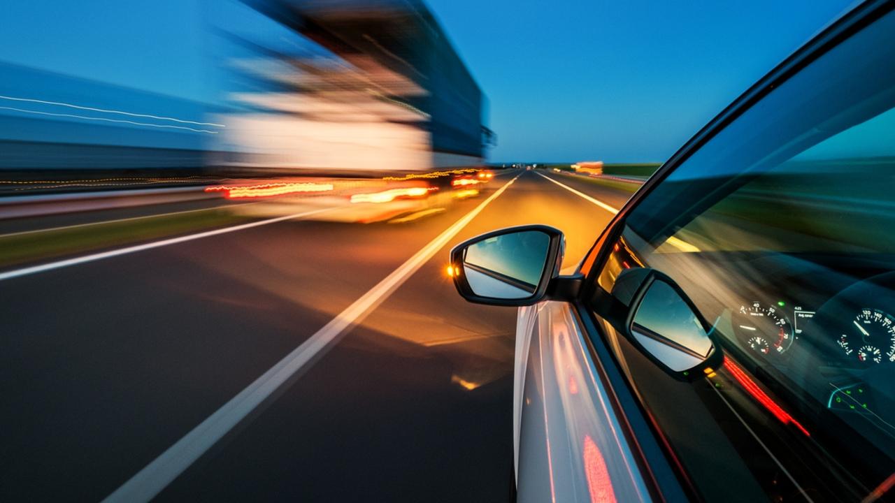 A teenager has been fined after speeding past a crash on the Capricorn Highway before speeding away from police.