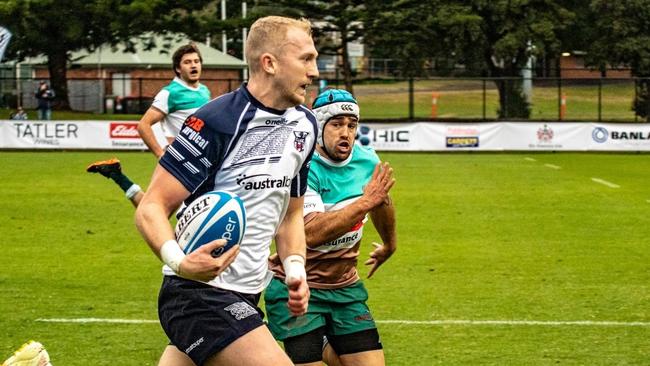 Eastwood rugby player Chris Bell. Pic: Serge Gonzales