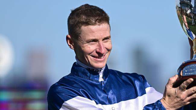 James McDonald has been confirmed to ride on at least one day during the Adelaide carnival. Picture: Morgan Hancock/Racing Photos