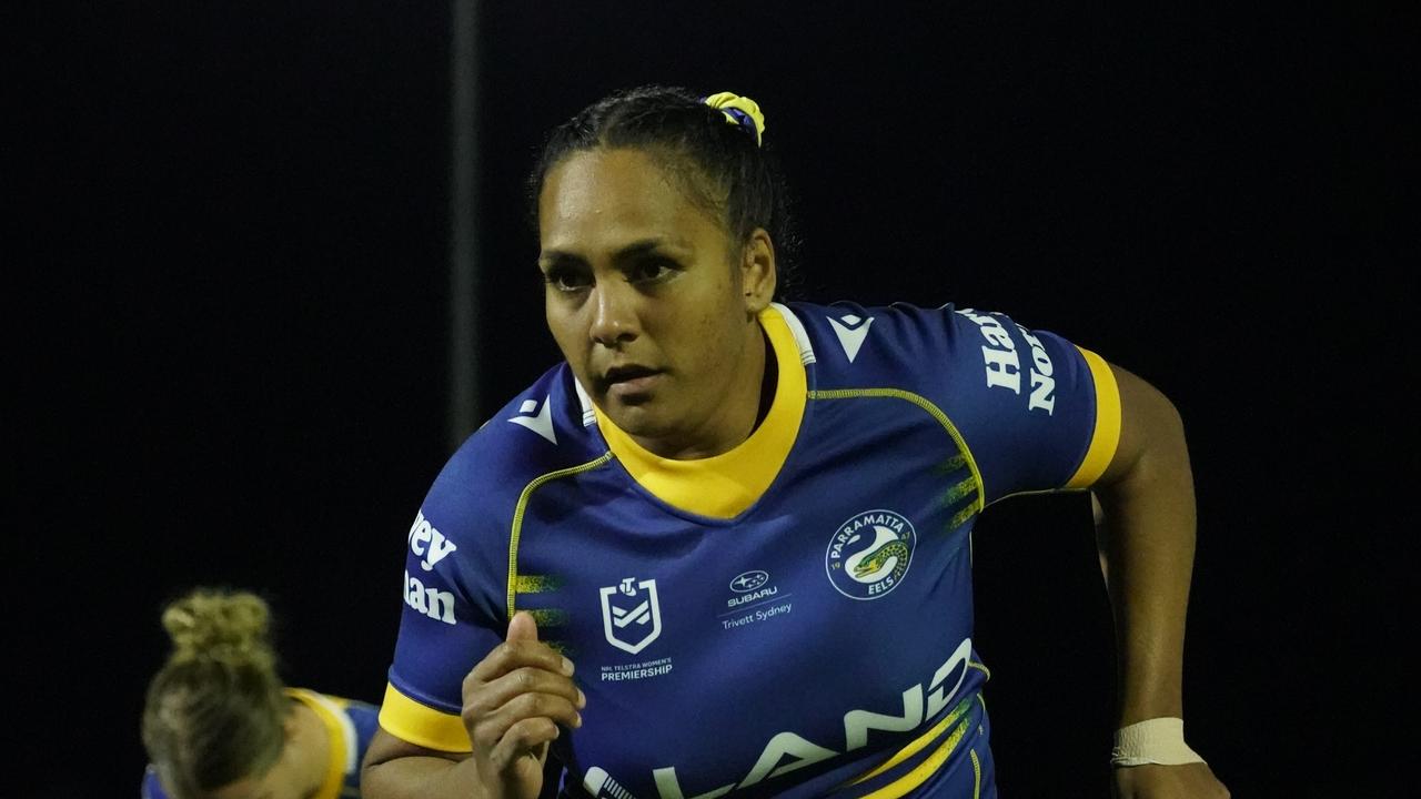 Mahalia Murphy of the Parramatta Eels NRLW team. (Pic: Parramatta Eels)