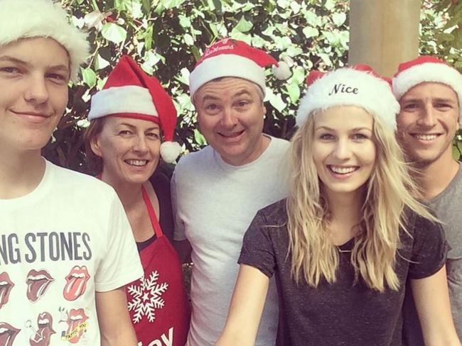 Kieren has spent the past two Christmases with Charlotte’s family in Perth. Picture: Instagram.