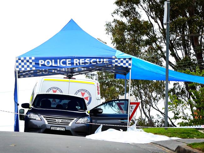 The boy was stabbed inside his home before his grandmother rushed him out to safety. Picture: AAP Image/Angelo Velardo