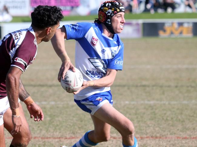 Gold Coast Rugby League semi finals - Burleigh Bears vs. Tugun Seahawks. Kyle Williams. 26 August 2023 Miami Picture by Richard Gosling