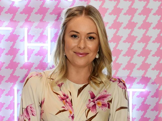 Airlie Walsh poses for a photograph during the David Jones Spring Summer 2019 Bright Night Party at their flagship store on Elizabeth Street, Sydney, Wednesday, September 4, 2019. (AAP Image/Bianca De Marchi) NO ARCHIVING