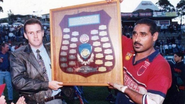 Brett Davis was the captain-coach hen Nambucca last won the grand final back in 1996. Picture: supplied