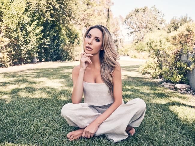 Chloe Lattanzi spoke about losing her mother, Olivia Newton-John, in an interview on Something To Talk About. Picture: Beau Grealy for Stellar