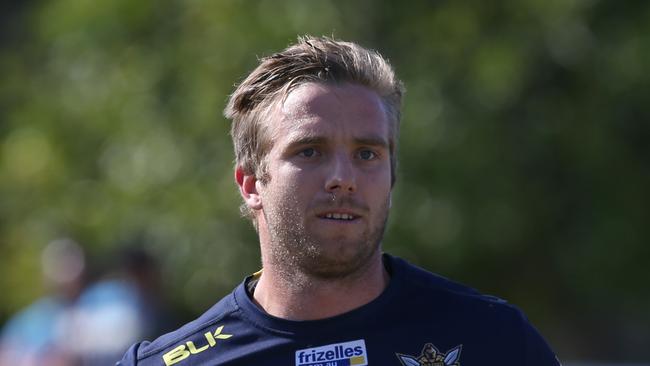 Kane Elgey during the Gold Coast Titans training session at Pizzey Park, Miami, Gold Coast. Photo: Regi Varghese