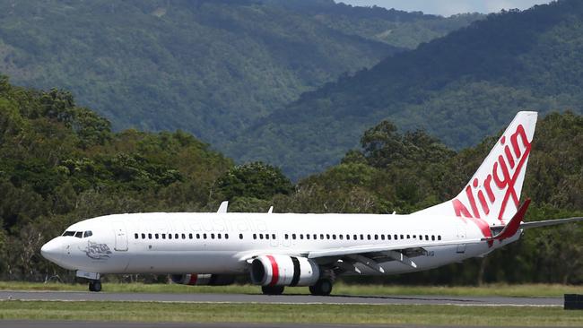 Virgin Australia has added four routes, amid expectations of strong demand, but bypassed NSW and Victoria. Picture: Brendan Radke