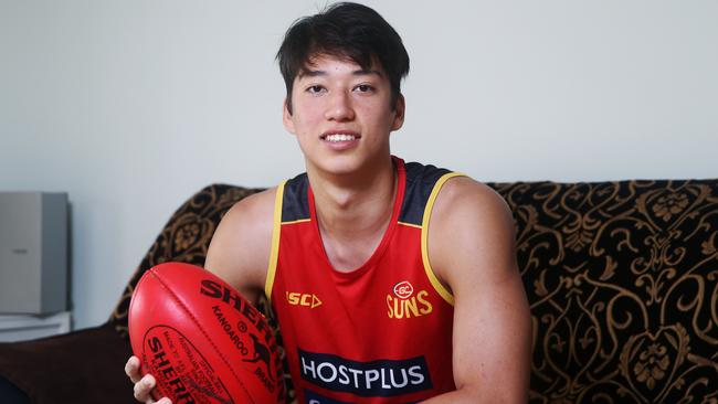 Manunda Hawks junior Alex Davies can be pre-listed by the Suns. Picture: Brendan Radke