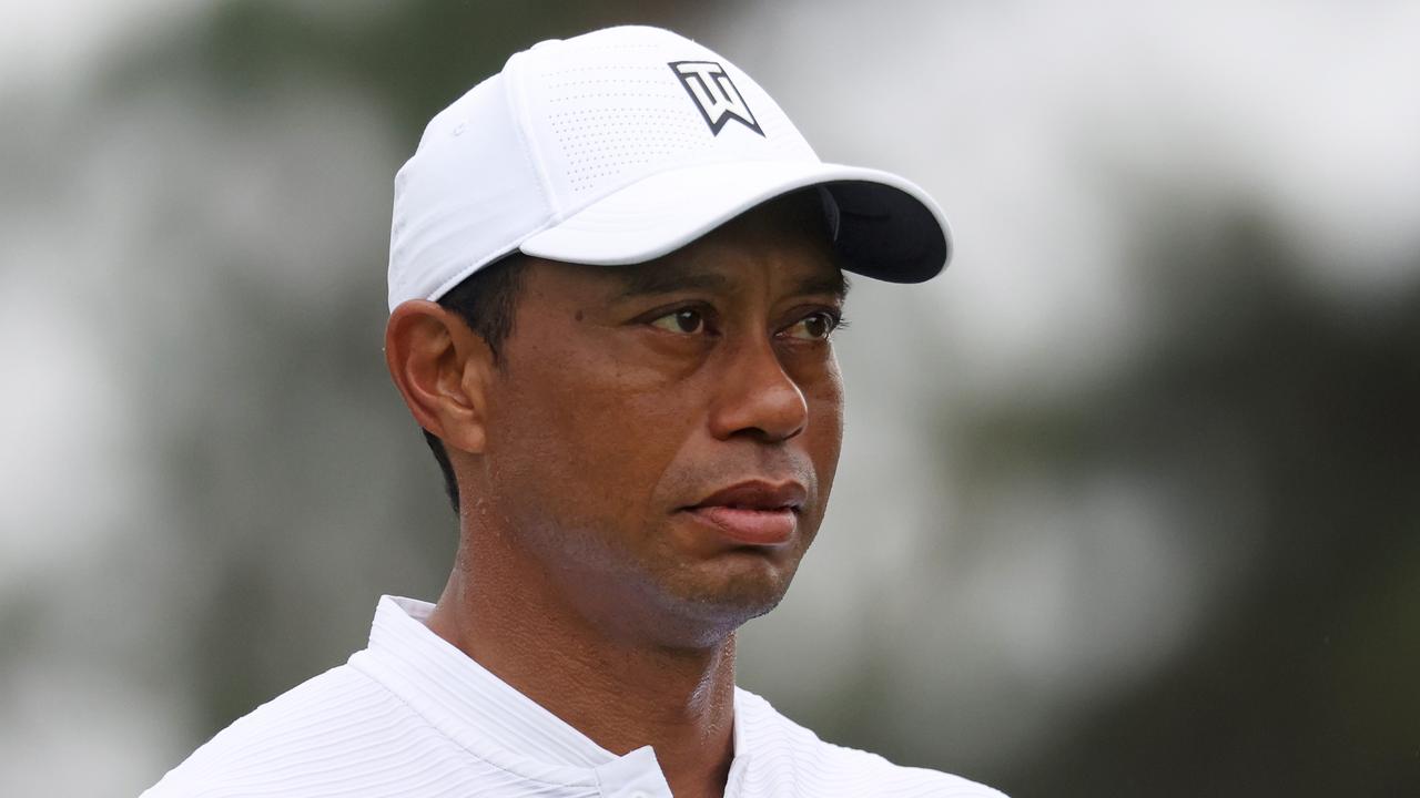 Tiger Woods was involved in a car crash. (Photo by Rob Carr/Getty Images)