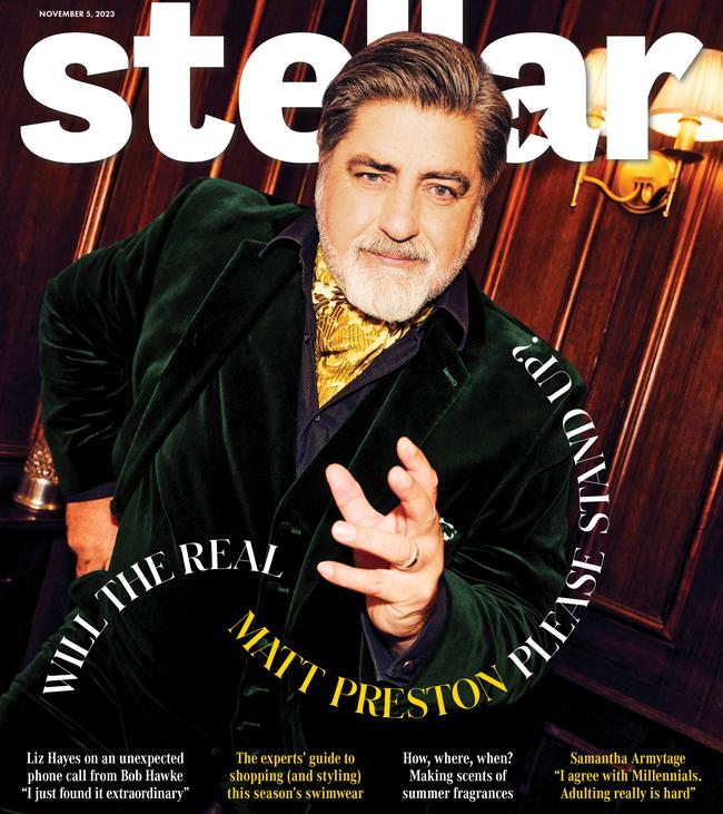 Matt Preston on the cover of this weekend’s edition of Stellar.