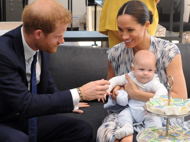 The couple sacked one of Archie’s first nannies. Picture: AFP