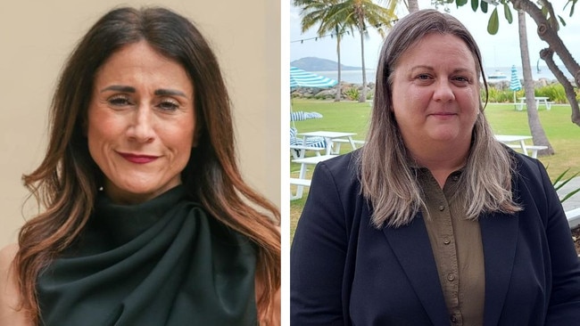 REIQ chief executive Antonia Mercorella and Townsville Chamber of Commerce chief executive Heidi Turner are calling for stamp duty to be overhauled. Pictures: Supplied.