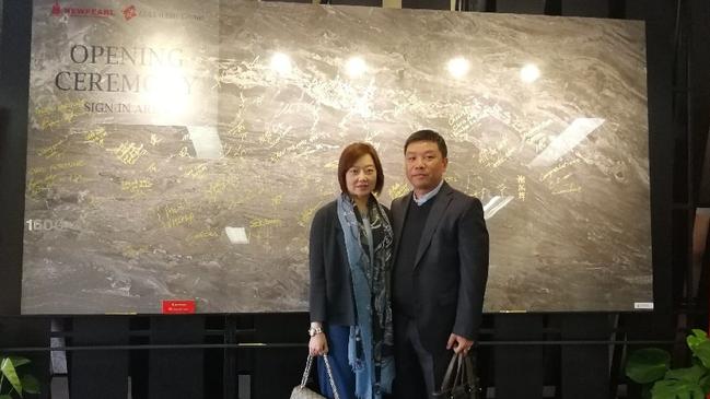 Stella Sun and husband, developer Alex Yuan.