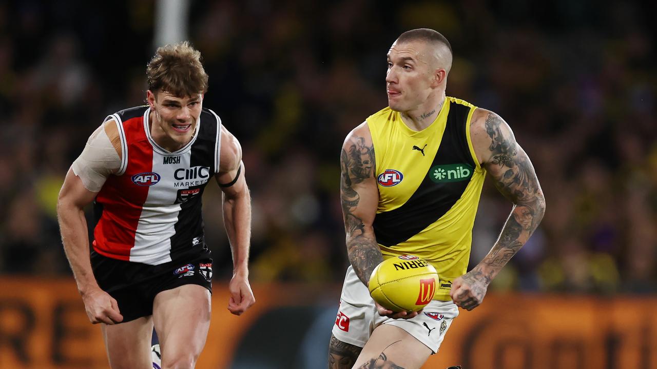 Richmond’s Dustin Martin. Picture: Michael Klein