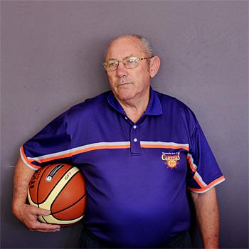 Sid Page has been awarded life membership with Basketball Queensland. Photo: Warren Lynam/184653 