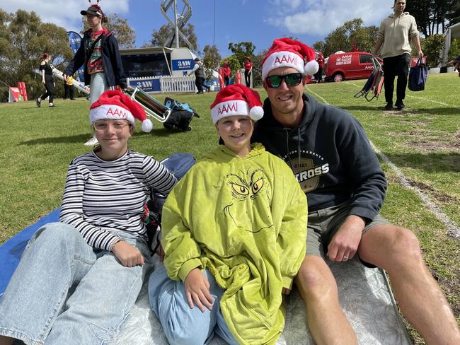 Kiara, Zoe and Blake Rosseland