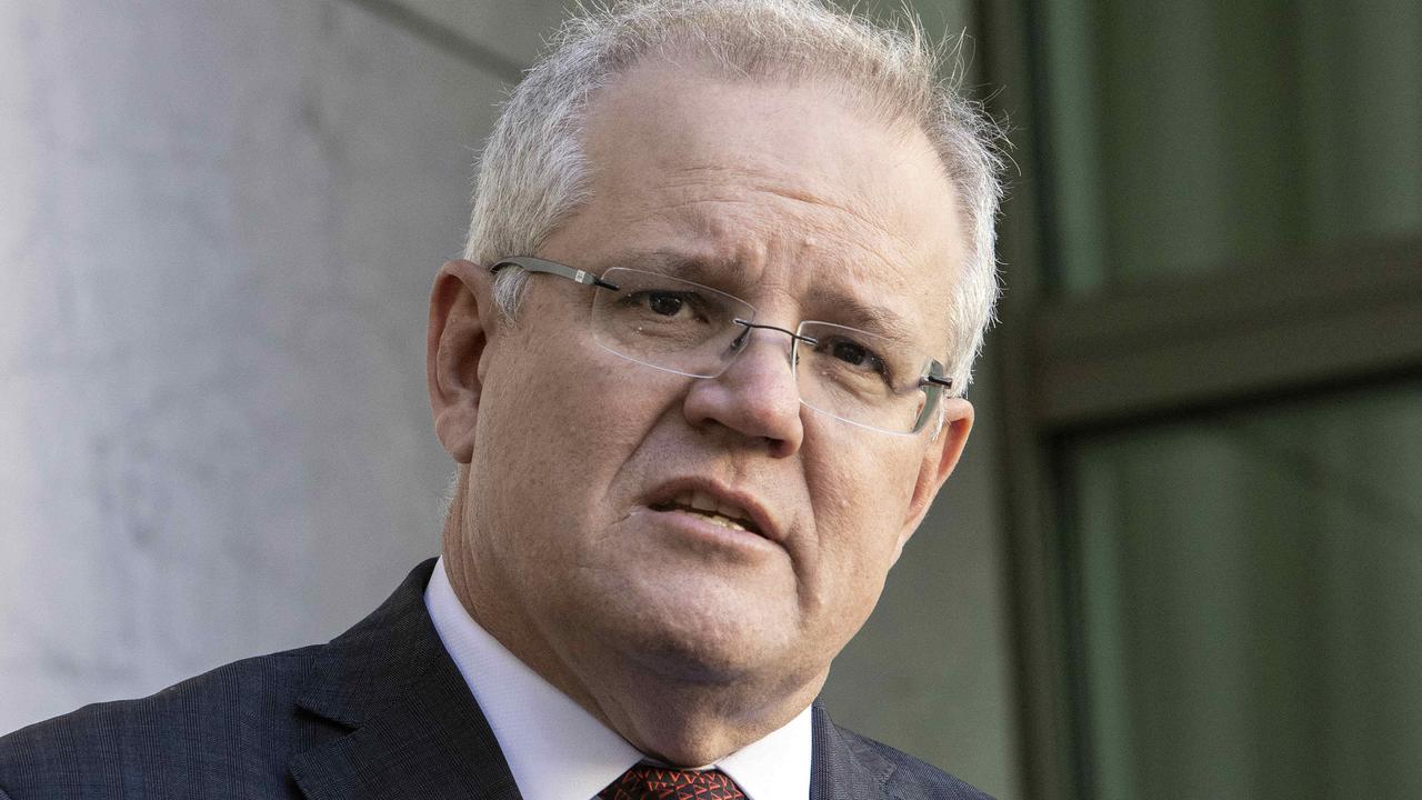 Prime Minister Scott Morrison brought all state and territory leaders together in an effort to forge a consistent approach to tackle the pandemic. Picture: Gary Ramage/NCA NewsWire