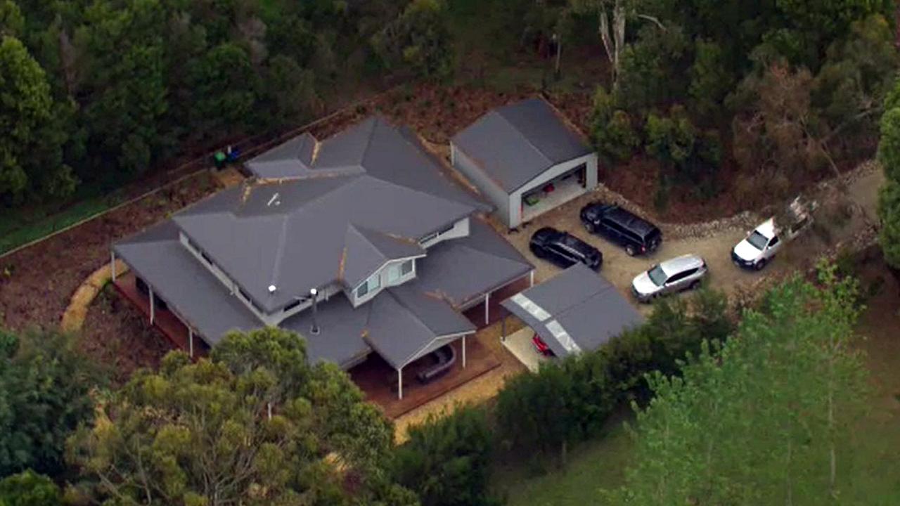 Homicide Squad detectives have swooped on Ms Erin Patterson’s Leongatha home, with the assistance of detector dogs from the AFP. Picture: Supplied via NCA NewsWire