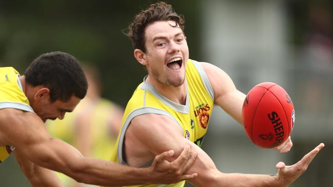 Lachie Neale scored 140 in Brisbane Lions’ win over North Melbourne. Picture: Chris Hyde/Getty Images. 