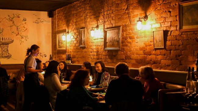 Inside the Adelaide French restaurant La Louisiane. Picture: Supplied