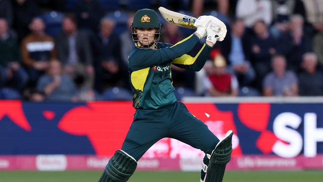 Jake Fraser-McGurk says he learnt from a tough Scotland T20 series where he managed only 16 runs in three innings. Picture: Ryan Hiscott / Getty Images