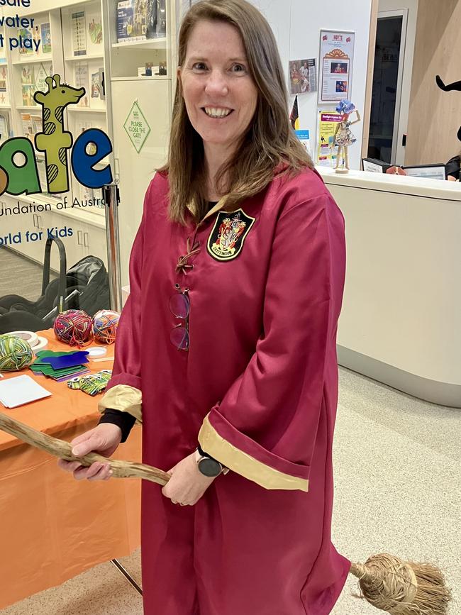 Staff member Danielle Powell.