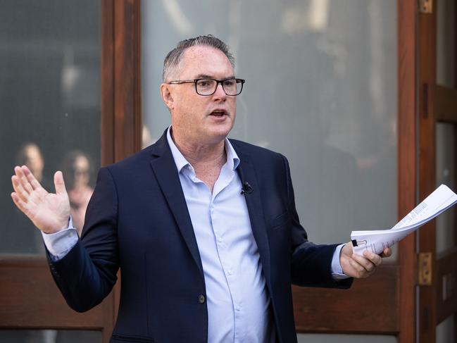 John McGrath at a Sydney auction. Picture: Julian Andrews