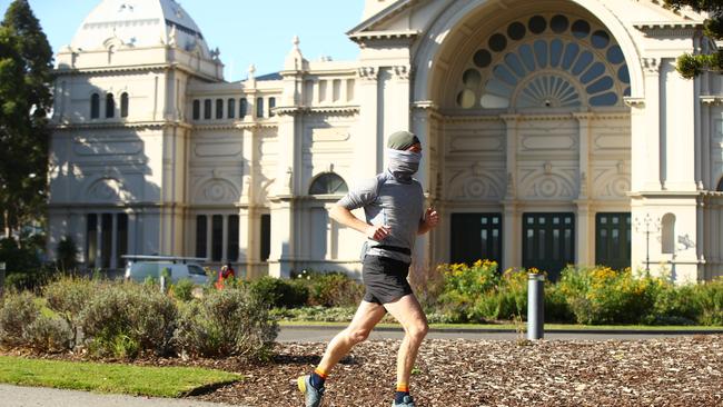 Victorians have been urged to exercise near where they live. Picture: Robert Cianflone/Getty Images.