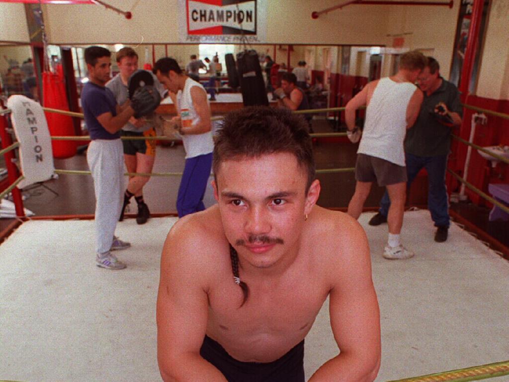 Kostya Tszyu at Newtown Police Boys Club in 1994.